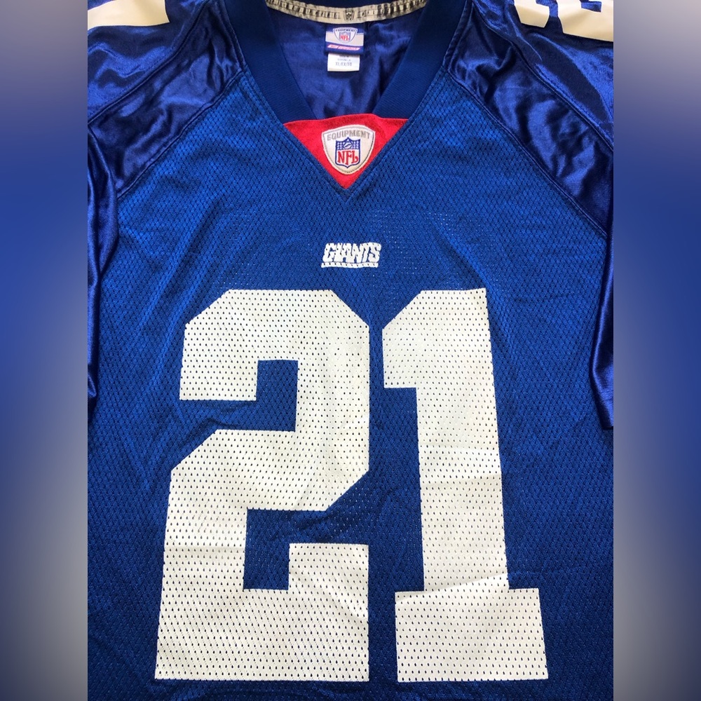 Vintage Reebok New York Giants Tiki Barber #21 NFL On-Field Jersey Men's Size XL - Picture 2 of 11